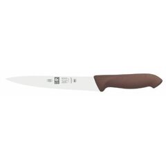Нож для мяса 200/330 мм, коричневая антибактериальная ручка, серия HoReCa, Icel