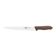Нож для мяса 250/380 мм, коричневая антибактериальная ручка, серия HoReCa, Icel