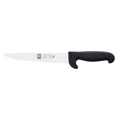Нож для мяса 180/320 мм, черный, с дополнительной защитой, серия PROTEC, Icel