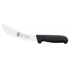 Нож для снятия кожи 150/285 мм, изогнутый, черный, серия SAFE, Icel
