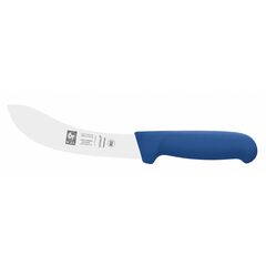 Нож для снятия кожи 160/290 мм, изогнутый, синий, серия SAFE, Icel