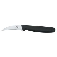 Нож для чистки овощей 7 см, пластиковая черная ручка, серия PRO-Line, P.L. Proff Cuisine