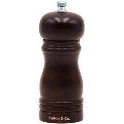 Мельница для соли и перца h 13,5 см, бук, цвет "грецкий орех", серия SPICE & CO, Bisetti