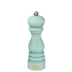 Мельница для соли h 19 см, пихта, цвет светло-голубой, серия VINTAGE, Bisetti