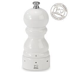 Мельница для перца 12 см, дерево, белый лакированный, PARIS SELECT PEUGEOT, Франция