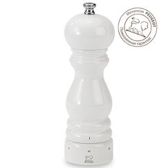 Мельница для соли 18 см, дерево, белый лакированный, PARIS SELECT PEUGEOT, Франция