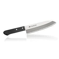 Кухонный нож-шеф японский Сантоку, FUJI CUTLERY