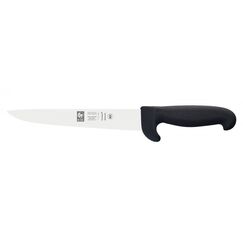 Нож для мяса 180/320 мм, черный, с дополнительной защитой, серия PROTEC, Icel