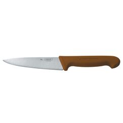 Нож поварской 16 см, коричневая пластиковая ручка, серия PRO-Line, P.L. Proff Cuisine