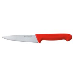 Нож поварской 16 см, красная пластиковая ручка, серия PRO-Line, P.L. Proff Cuisine