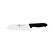 Нож японский Santoku 180/300 мм, черный, серия HoReCa, Icel