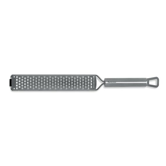 My Utensil - Терка длинная 36,2 см, сталь 18/10, силиконовый противоскользящий наконечник, Barazzoni