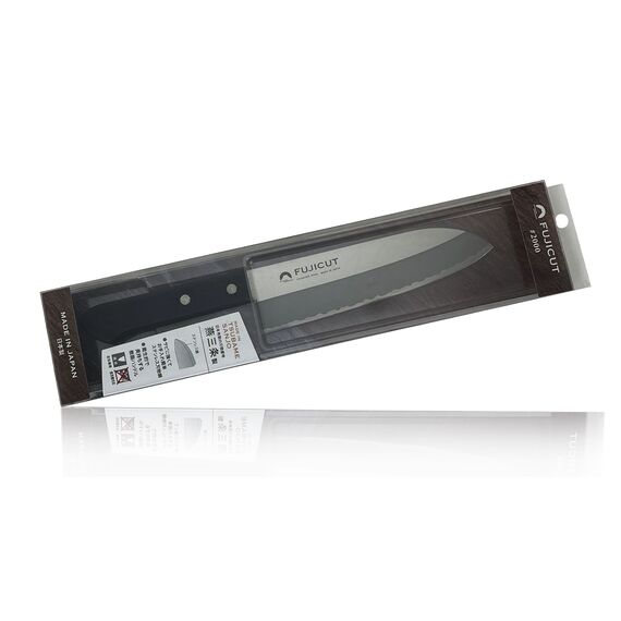 Кухонный нож-шеф японский Сантоку, FUJI CUTLERY, изображение 3