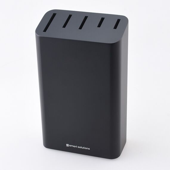 Набор ножей кухонных с подставкой Prime, 5 шт., черный, Smart Solutions, изображение 5