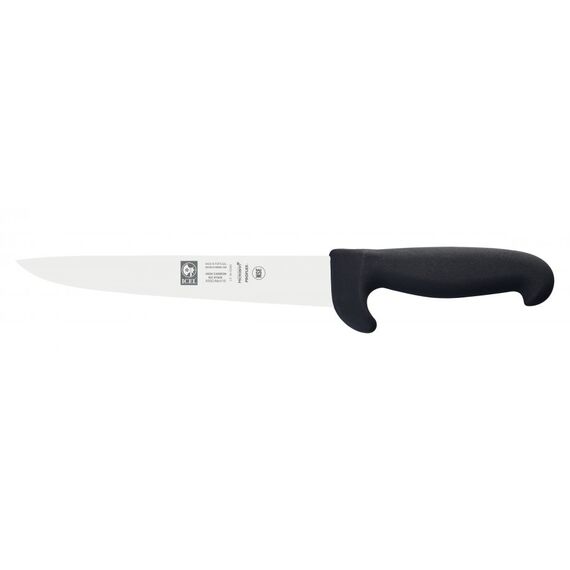 Нож для мяса 180/320 мм, черный, с дополнительной защитой, серия PROTEC, Icel