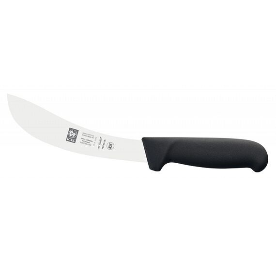 Нож для снятия кожи 150/285 мм, изогнутый, черный, серия SAFE, Icel