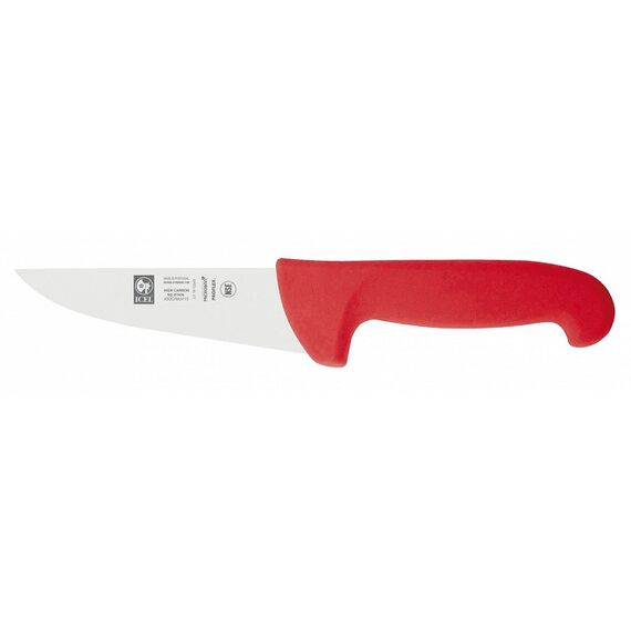 Нож для мяса 150/290 мм, красный, серия SAFE, Icel