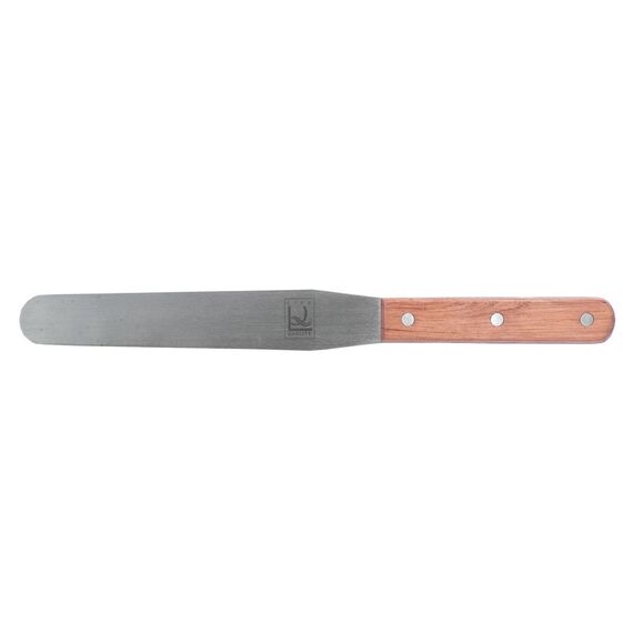 Нож-лопатка кондитерская металлическая с деревянной ручкой 10 см, P.L. Proff Cuisine