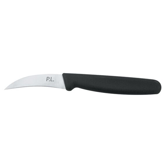 Нож для чистки овощей 7 см, пластиковая черная ручка, серия PRO-Line, P.L. Proff Cuisine